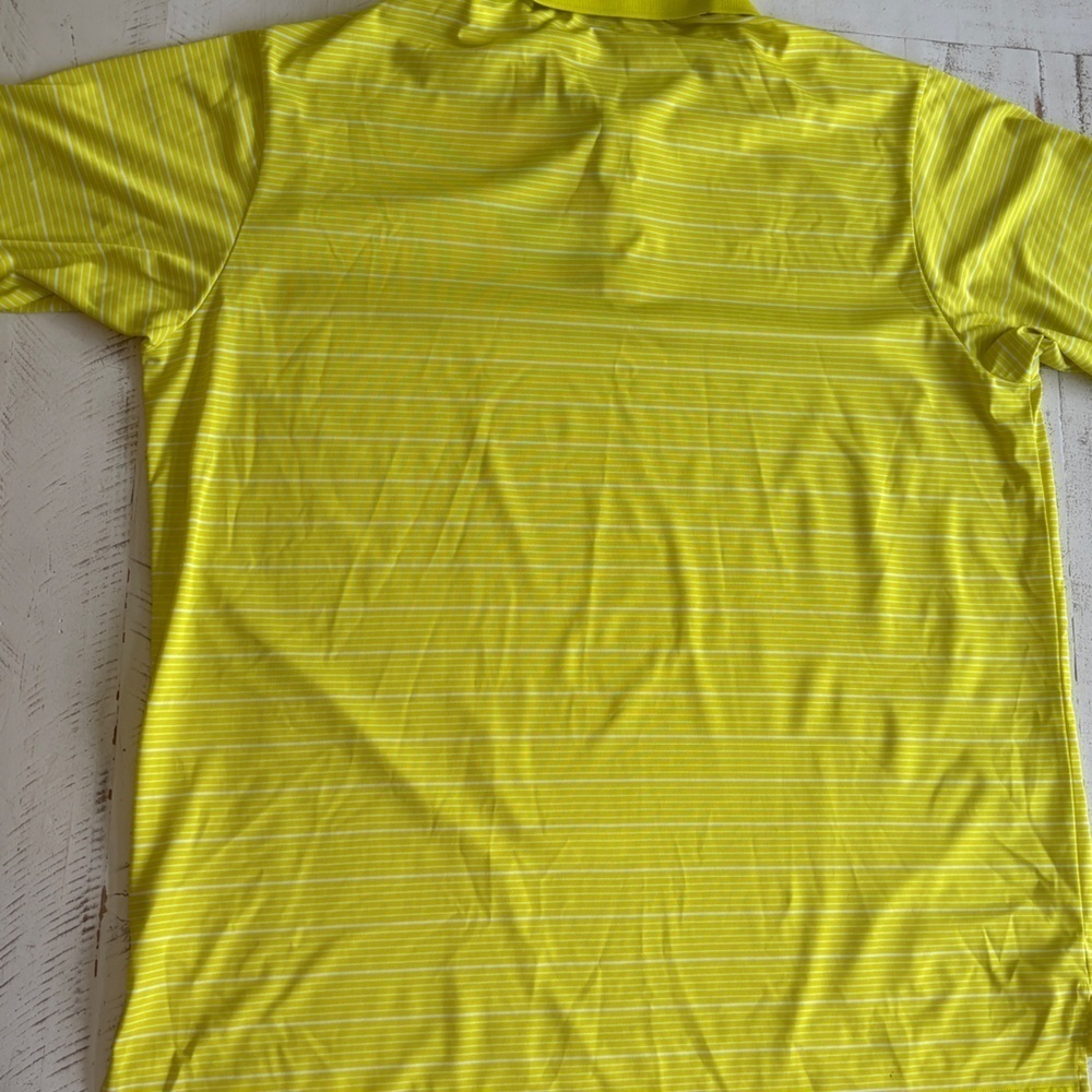 Adidas Men's Yellow Polo Shirt -Xl - Picture 7 of 11
